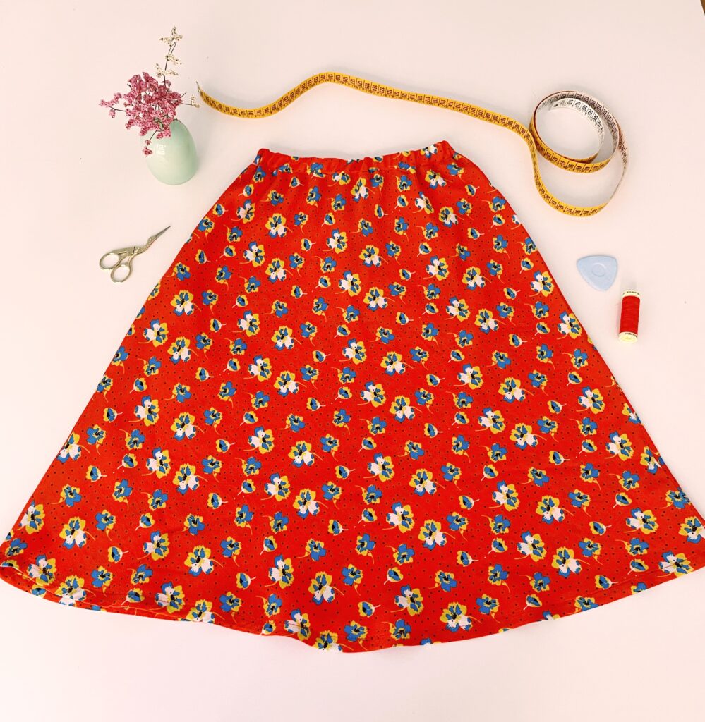 Aprender a coser una falda al bies en Barcelona